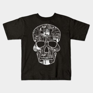 Skull Art Supply Kids T-Shirt